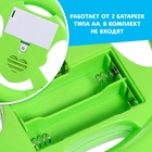 УЦЕНКА ZABIAKA Музыкальный руль «Би-бип» SL-03155 звук, цвет зелёный 10951981