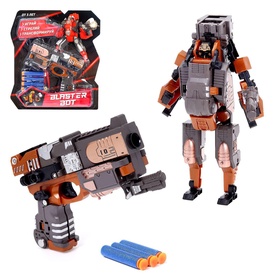 {{photo.Alt || photo.Description || 'УЦЕНКА Робот-бластер «Титан», трансформ., стреляет мягкими пулями, цвет коричневый'}}