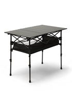УЦЕНКА Стол туристический Maclay, 95×55×50/74 см, с органайзером, чёрный - Фото 6