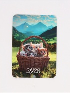 Календарь 2026 карманный «Котики» МИКС 5 шт. - Фото 7