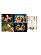 Календарь 2026 карманный «Богатство» МИКС 5 шт. - фото 119049554