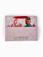 Пакет подарочный новогодний крафтовый «С Новым годом 2026», лошадь, MS 18×23×10 см - Фото 5