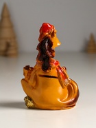 Копилка для денег «Лошадь с шарфом», гипс, 13×9×7 см, коричневый - Фото 3