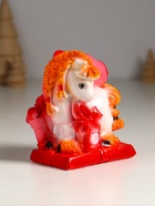 Копилка для денег «Лошадь с сердцем и подарками», гипс, 11×10×7 см - Фото 3