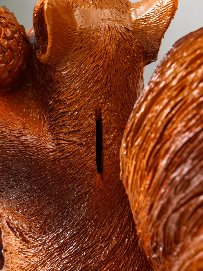 Копилка для денег «Белка с орехами», гипс, 25×25×14 см