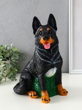 Копилка для денег «Овчарка средняя», гипс, 32×23×16 см