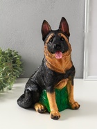 Копилка для денег «Овчарка средняя», гипс, 32×23×16 см  (артикул 10927589)  большой выбор товаров оптом и в розницу по низким ценам с доставкой