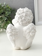 Фигура гипс «Ангелочек сидит думает», 18×14×13 см - фото 118996483