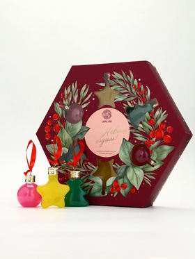 Подарочный набор «С Новым годом», гель для душа 6 шт. × 30 мл, URAL LAB