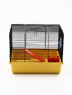 Клетка для грызунов «Мини» одноярусная, 29×25×24 см, жёлтый - фото 809290482 Клетка для грызунов «Мини» одноярусная, 29×25×24 см, жёлтый - фото 809290482