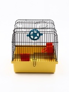 Клетка для грызунов «Мини» одноярусная, 29×25×24 см, жёлтый - фото 809290483 Клетка для грызунов «Мини» одноярусная, 29×25×24 см, жёлтый - фото 809290483