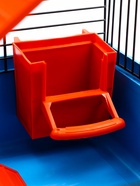 Клетка для грызунов «Мини» двухъярусная, 29×25×32 см, синий - фото 809290506 Клетка для грызунов «Мини» двухъярусная, 29×25×32 см, синий - фото 809290506