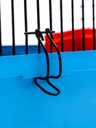 Клетка для грызунов «Мини» двухъярусная, 29×25×32 см, синий - фото 809290507 Клетка для грызунов «Мини» двухъярусная, 29×25×32 см, синий - фото 809290507