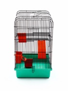 Клетка для грызунов «Мини» трехъярусная, 29×25×40 см, микс - фото 809290514 Клетка для грызунов «Мини» трехъярусная, 29×25×40 см, микс - фото 809290514