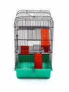 Клетка для грызунов «Мини» трехъярусная, 29×25×40 см, микс - фото 809290516 Клетка для грызунов «Мини» трехъярусная, 29×25×40 см, микс - фото 809290516