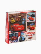УЦЕНКА Пазлы 4 в 1 «Ни дня без гонки. Тачки» - Фото 2