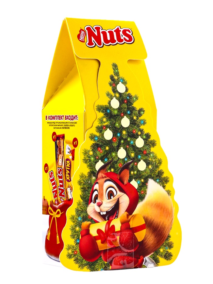 Сладкий новогодний подарок NUTS «Ёлочка», 103 г