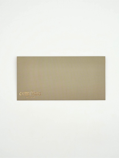 Конверт подарочный «Мрамор», софт-тач, тиснение, 19×9 см