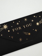 Конверт подарочный «Космос», софт-тач, тиснение, 19×9 см - Фото 2