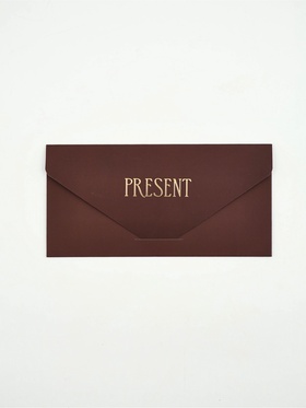Конверт подарочный «Текстура», софт-тач, тиснение, 19 × 9 см