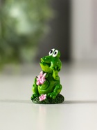 Фигурка полистоун «Лягушонок на полянке», 2×1.8×3.5 см, МИКС - Фото 6