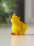 Фигурка полистоун «Цыплёнок в веночке или с гнездом», 4?3?4 см, МИКС (комплект 2 шт) - фото 59415538 Фигурка полистоун «Цыплёнок в веночке или с гнездом», 4?3?4 см, МИКС (комплект 2 шт) - фото 59415538