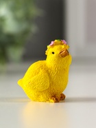 Фигурка полистоун «Цыплёнок в веночке или с гнездом», 4?3?4 см, МИКС (комплект 2 шт) - фото 59415541 Фигурка полистоун «Цыплёнок в веночке или с гнездом», 4?3?4 см, МИКС (комплект 2 шт) - фото 59415541