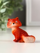 Фигурка полистоун «Маленькая лисичка», 5.8×3.5×5.6 см, МИКС - фото 59415558
