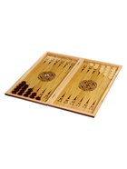 Настольная игра 2 в 1 «Огненная лошадь»: нарды, шашки, деревянные - Фото 7