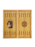 Настольная игра 2 в 1 «Огненная лошадь»: нарды, шашки, деревянные - Фото 8