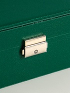 Шкатулка для украшений Isabel, съёмная подставка, тёмно-зелёная, 23.5×17×8.7 см - Фото 2