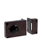 Замок дверной LOCKLAND, накладной, 100х70х55 мм, цвет коричневый - фото 809290925