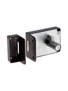 Замок дверной LOCKLAND, накладной, 100х70х55 мм, цвет коричневый - фото 809290926