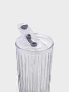 Стакан с трубочкой Magistro «Грани», 530 мл, стекло, прозрачный 10910717