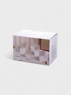 Набор стаканов «Грани», 450 мл, с золотой отводкой, 6 шт., стекло, прозрачный - Фото 6