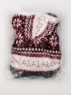 Комбинезон «Лапландия», с подкладом, размер S (ДС 25, ОГ 35, ОШ 25 см), серый/бордо - фото 59415792