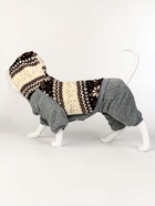 Комбинезон «Лапландия», с подкладом, размер M (ДС 30, ОГ 40, ОШ 30 см), серый/коричневый 10914438