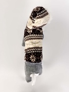 Комбинезон «Лапландия», с подкладом, размер M (ДС 30, ОГ 40, ОШ 30 см), серый/коричневый 10914438