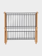 Сушилка для посуды Доляна Meli, 2 уровня, 39.5×34×27.5 см, бамбук, металл, чёрная - Фото 6