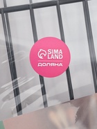 Сушилка для посуды Доляна Meli, 2 уровня, бамбук, металл, чёрная - Фото 8