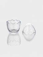 Ёмкость для сервировки «Яйцо», 8.3×11.5 см, стекло, прозрачная - фото 809305895