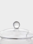 Сахарница с двойными стенками «Флора», 300 мл, 11×12 см, с сухоцветами, с ложкой, стекло, прозрачная - фото 7729390