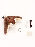 Интерактивная игрушка для животных «Воробей», коричневая - фото 809291002