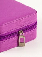 Шкатулка для украшений «Фиолет», кожзам, 4 ячейки, 7 полос, 3 крючка, 10×10×5 см - фото 809291019 Шкатулка для украшений «Фиолет», кожзам, 4 ячейки, 7 полос, 3 крючка, 10×10×5 см - фото 809291019