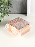 Шкатулка для украшений «Цветочная», пробка, кожзам, 10×10×5 см - Фото 6