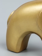 УЦЕНКА Сувенир полистоун «Золотой слоник» 3.5×13×7.5 см 10952442