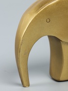 УЦЕНКА Сувенир полистоун «Золотой слоник» 3.5×13×7.5 см 10952442