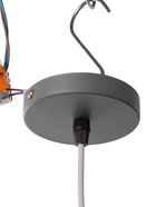 УЦЕНКА Светильник BayerLux, 40 Вт, E27, 25×25×10 см, серый/медь - Фото 16