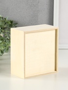 УЦЕНКА Шкатулка для росписи «Комод» 4 ящика 14×15.5×7.5 см - Фото 4