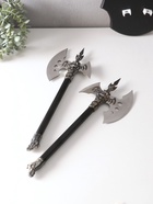 УЦЕНКА Сувенирное оружие « Топоры» на планшете со львом, 45×57 см - Фото 3